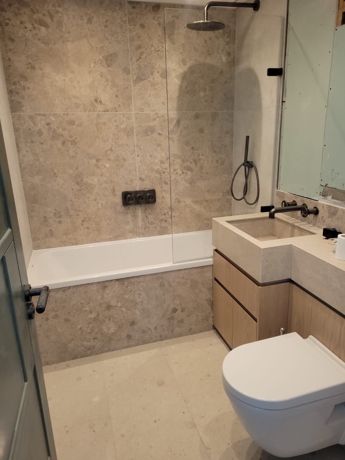 Bathroom fitting project in London